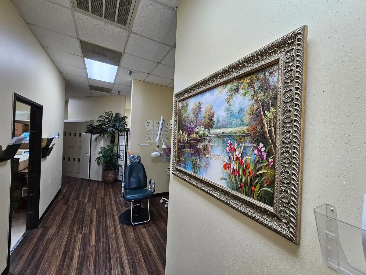 Reception at Excel Dental Clinic, Casa View, Dallas