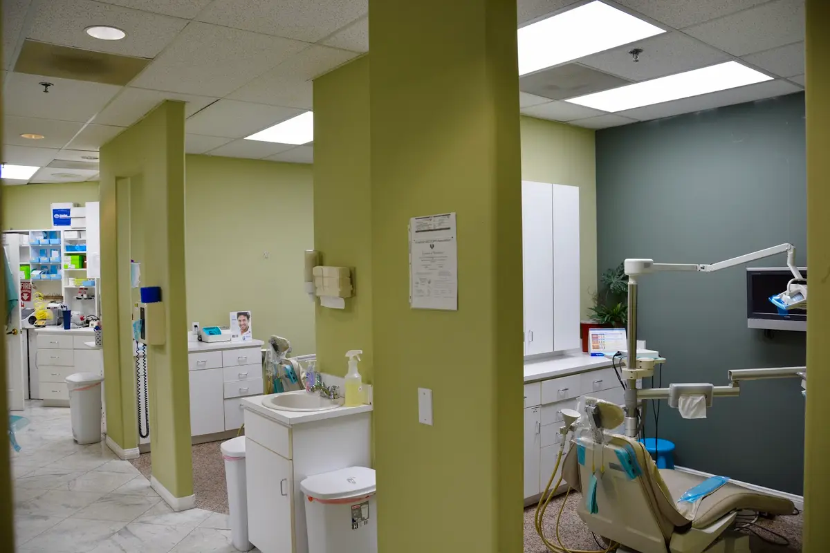 Treatment room at Family Dentistry Dr. Vahag Mehrabian, La Crescenta, La Crescenta-Montrose