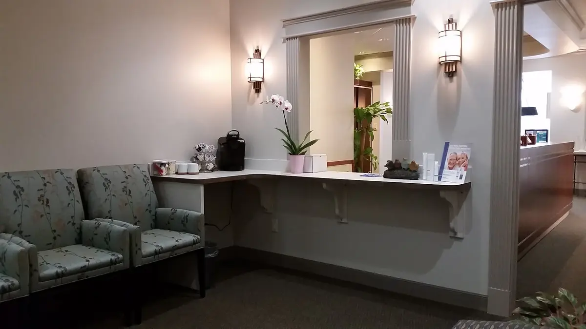 Reception at Farias Dental at Memorial Heights, Houston Heights, Houston