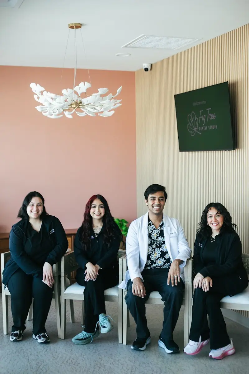 Reception at Fig Tree Dental Studio, Houston Heights, Houston