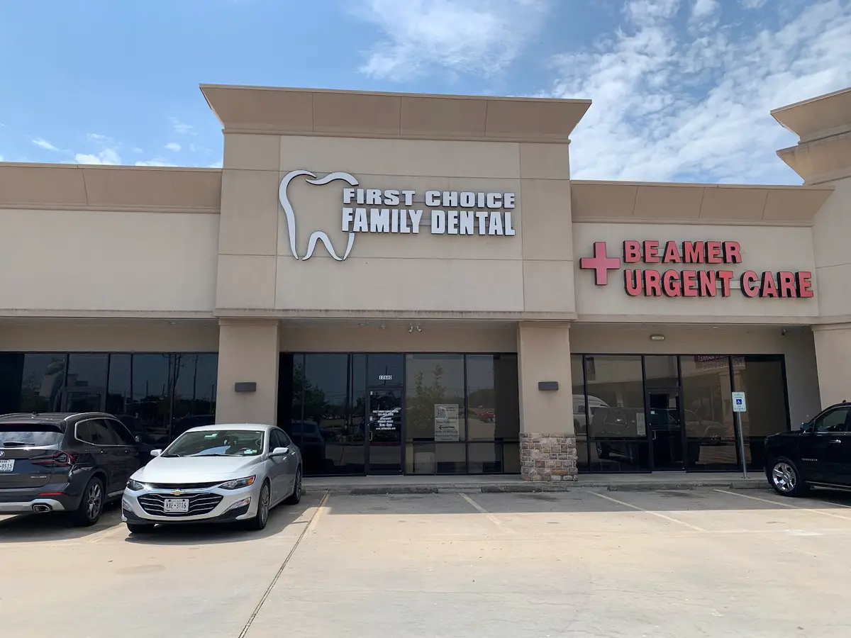 Treatment room at First Choice Family Dental PLLC, Southeast Houston, Houston