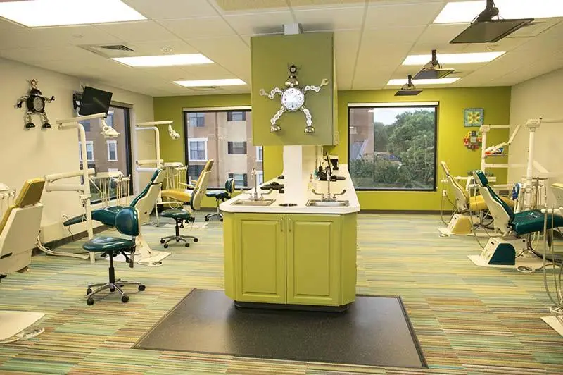 Waiting area at Fort Worth Children's Dentistry, Ridglea, Fort Worth