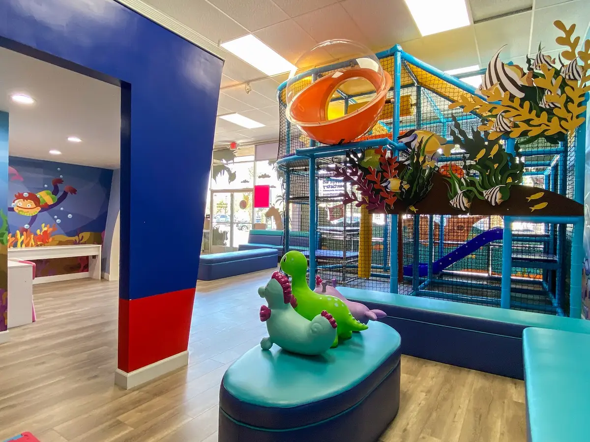 Waiting area at Fun Dental 4 Kids South Gate, South Gate, South Gate