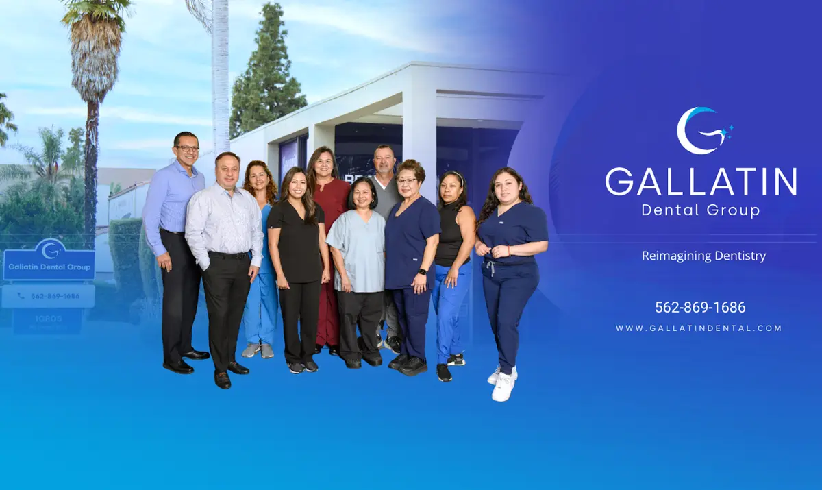 Reception at Gallatin Dental Group, Downey, Downey
