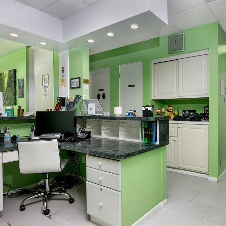 Front entrance of Genesis Dental Arts, San Marino, San Marino