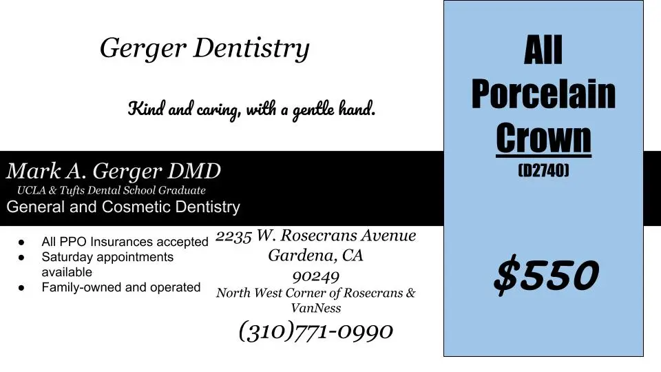 Inside Gerger Dentistry, Gardena, Gardena