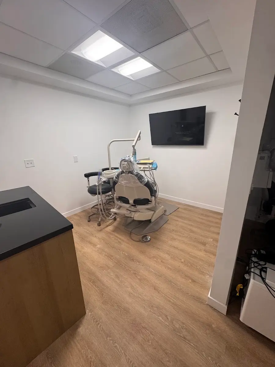 Waiting area at Green California Dental Group, Eagle Rock, Los Angeles