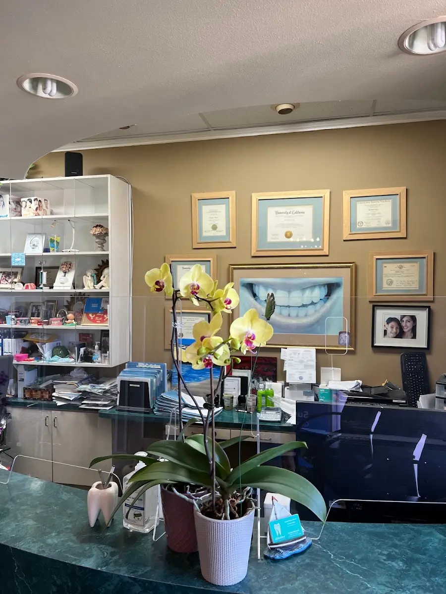Waiting area at H Q Dentistry, Huntington Beach, Huntington Beach