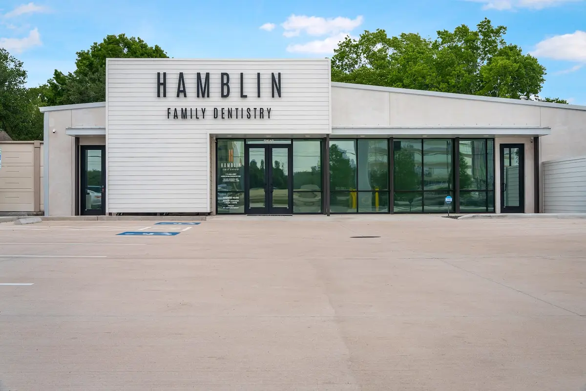 Reception at Hamblin Family Dentistry, Energy Corridor, Houston