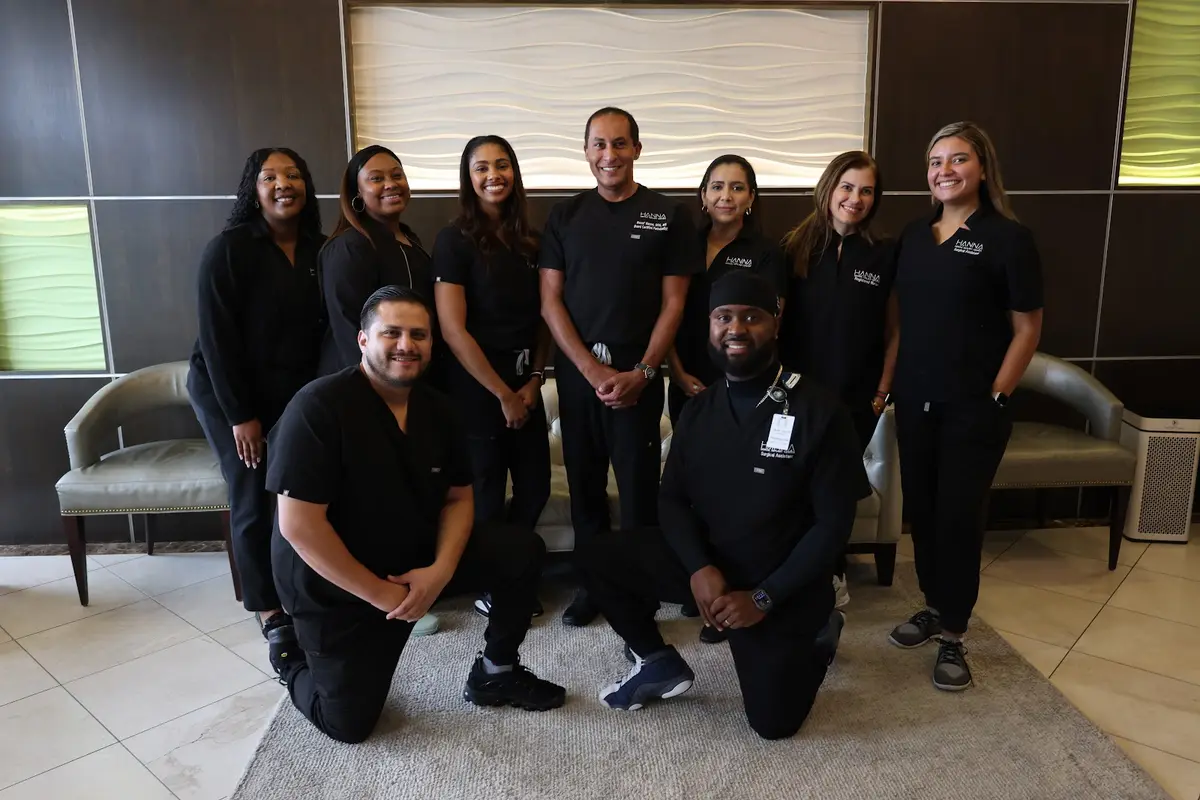 Reception at Hanna Dental Implant Center, Memorial, Houston