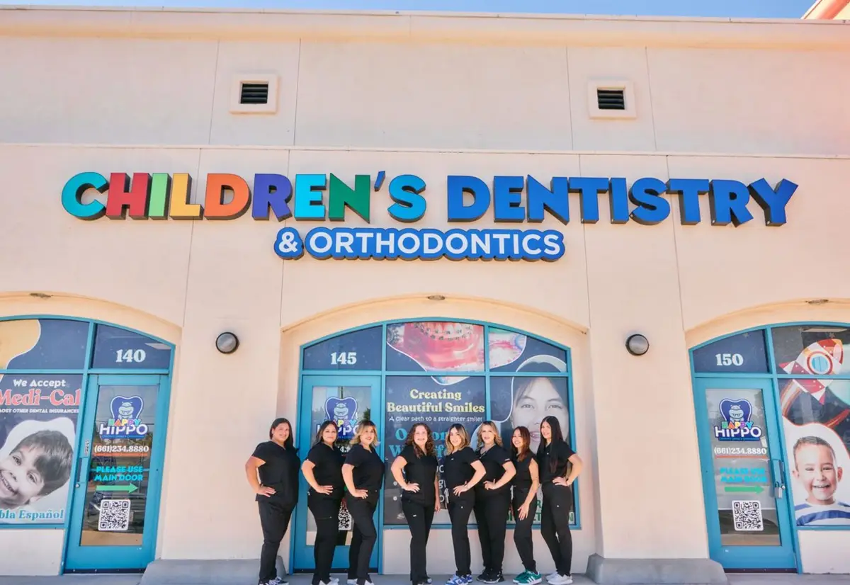 Reception at Happy Hippo Children's Dental & Orthodontics, Palmdale, Palmdale