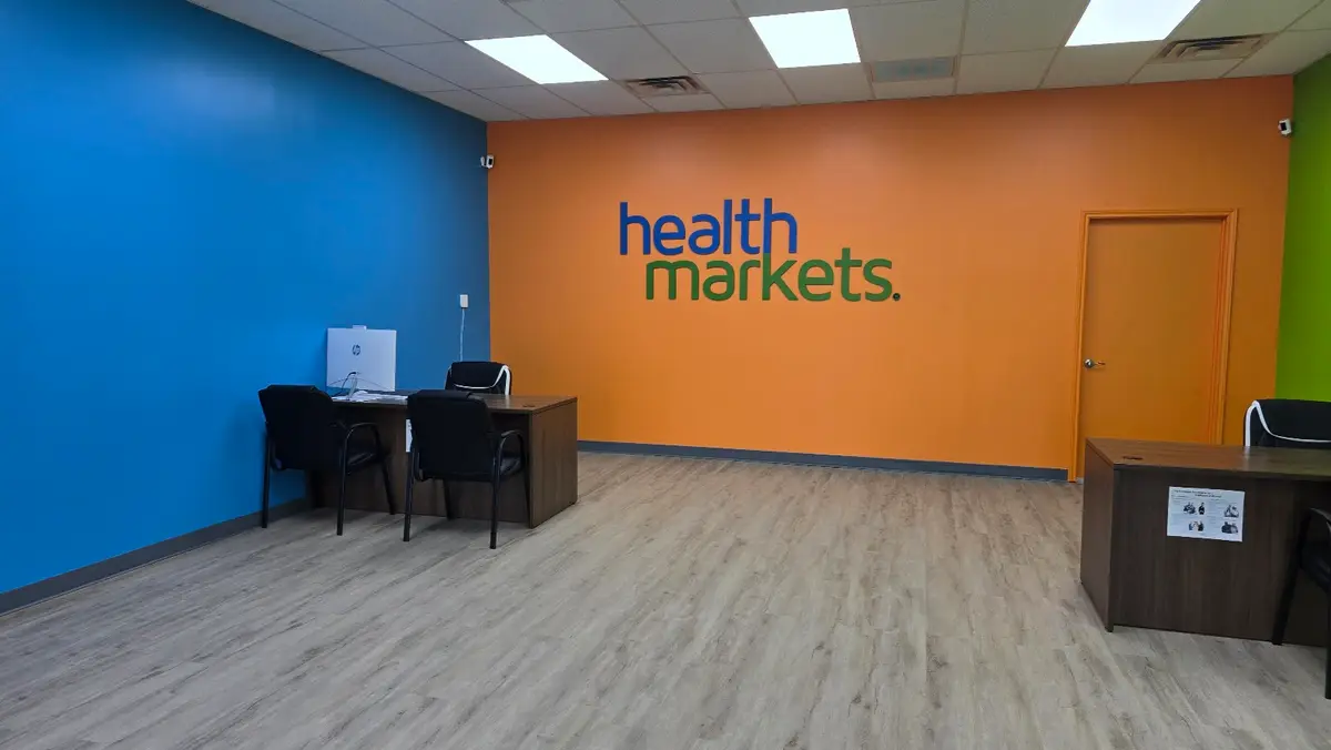 Front entrance of HealthMarkets - Buckner, Pleasant Grove, Dallas