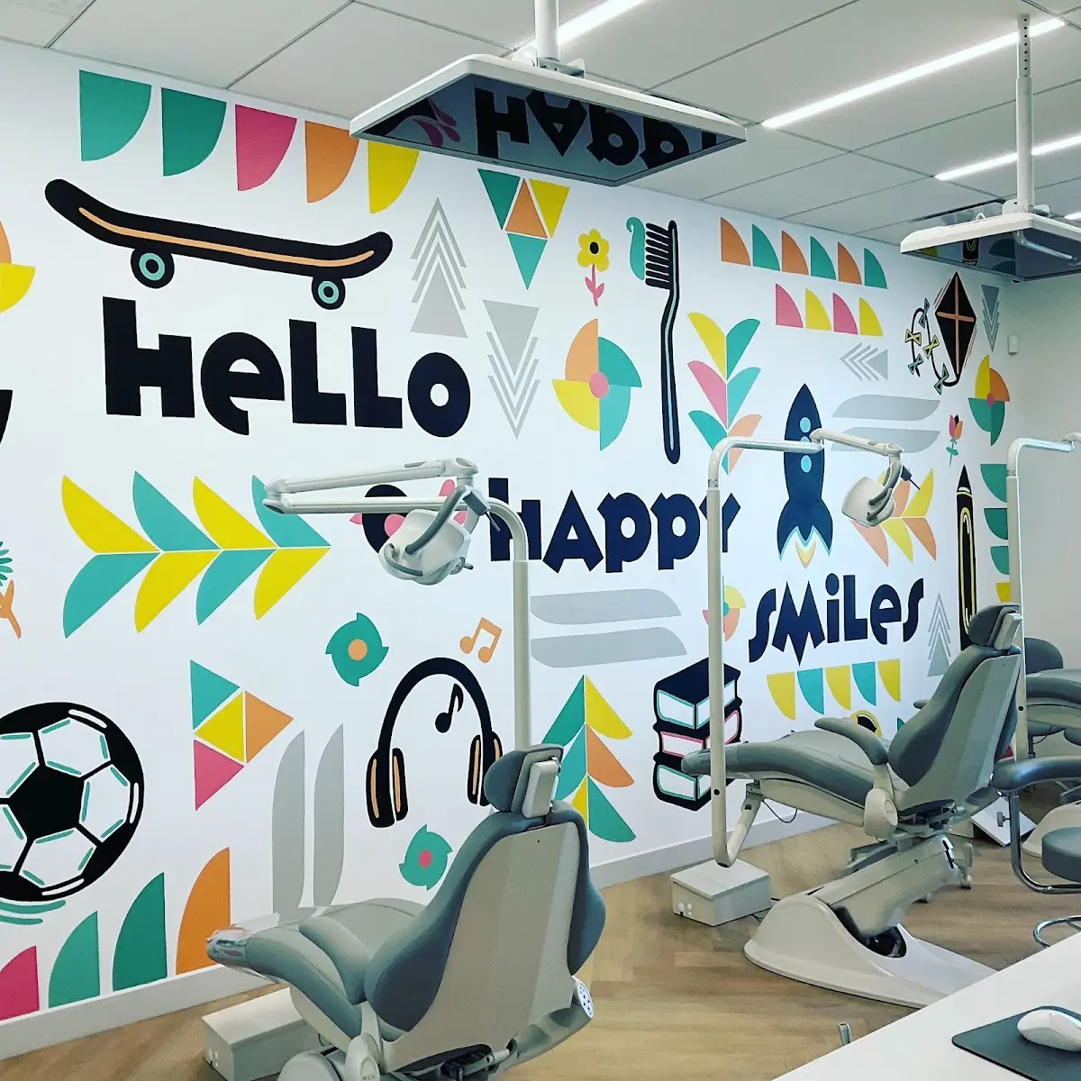 Waiting area at Hello Kids Dental, Tujunga, Tujunga