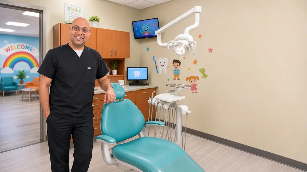 Chairside at Hospital Pediatric Dentist, West Houston, Houston