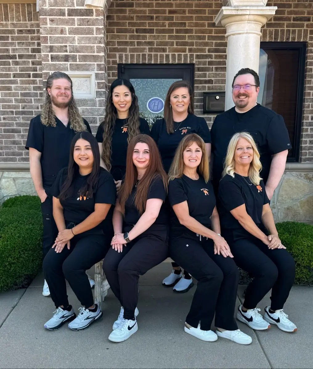 Reception at Howard Family Dental, Hulen, Fort Worth