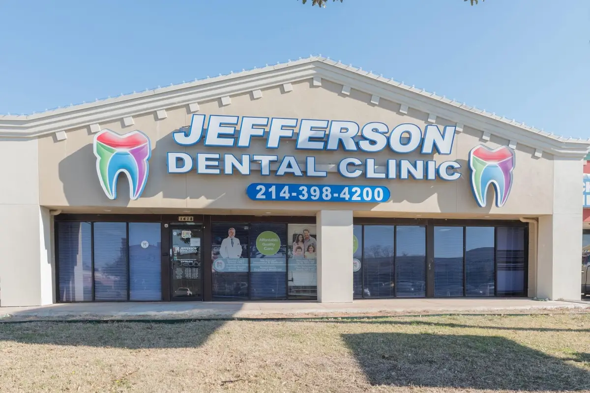 Waiting area at Jefferson Dental & Orthodontics, Pleasant Grove, Dallas