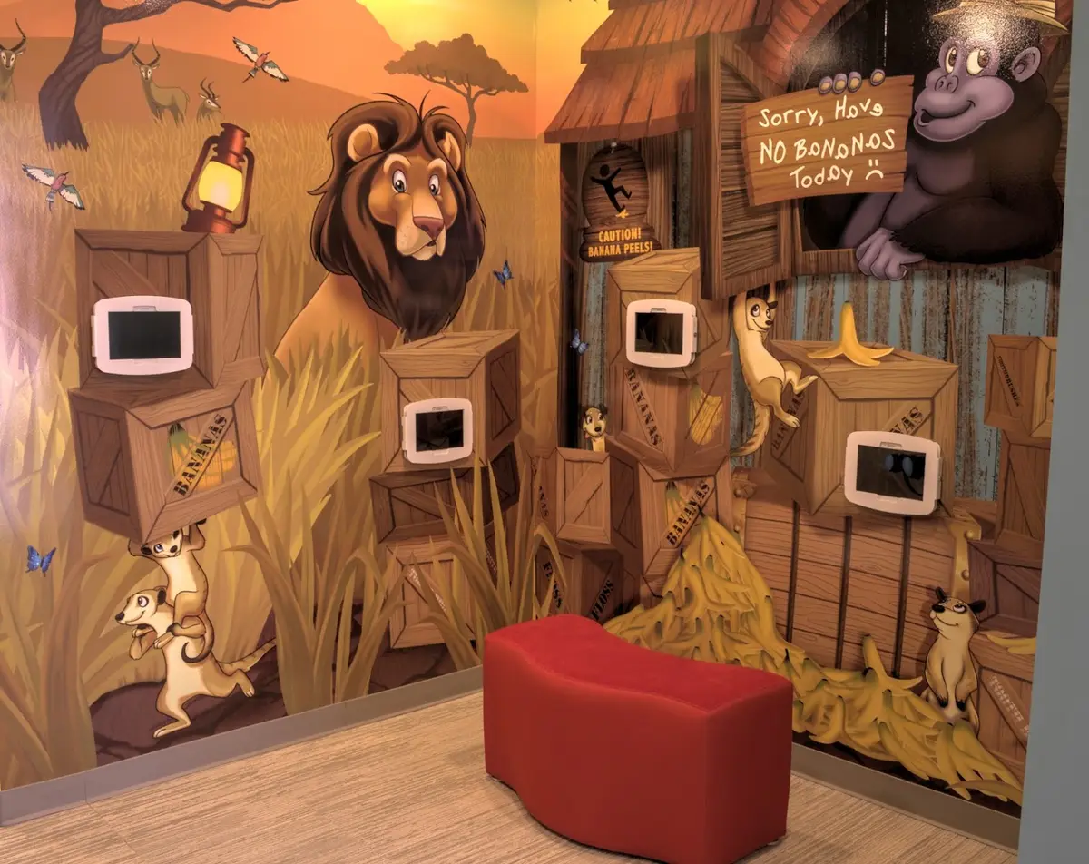 Inside Just Kids Dental, Vickery Meadow, Dallas