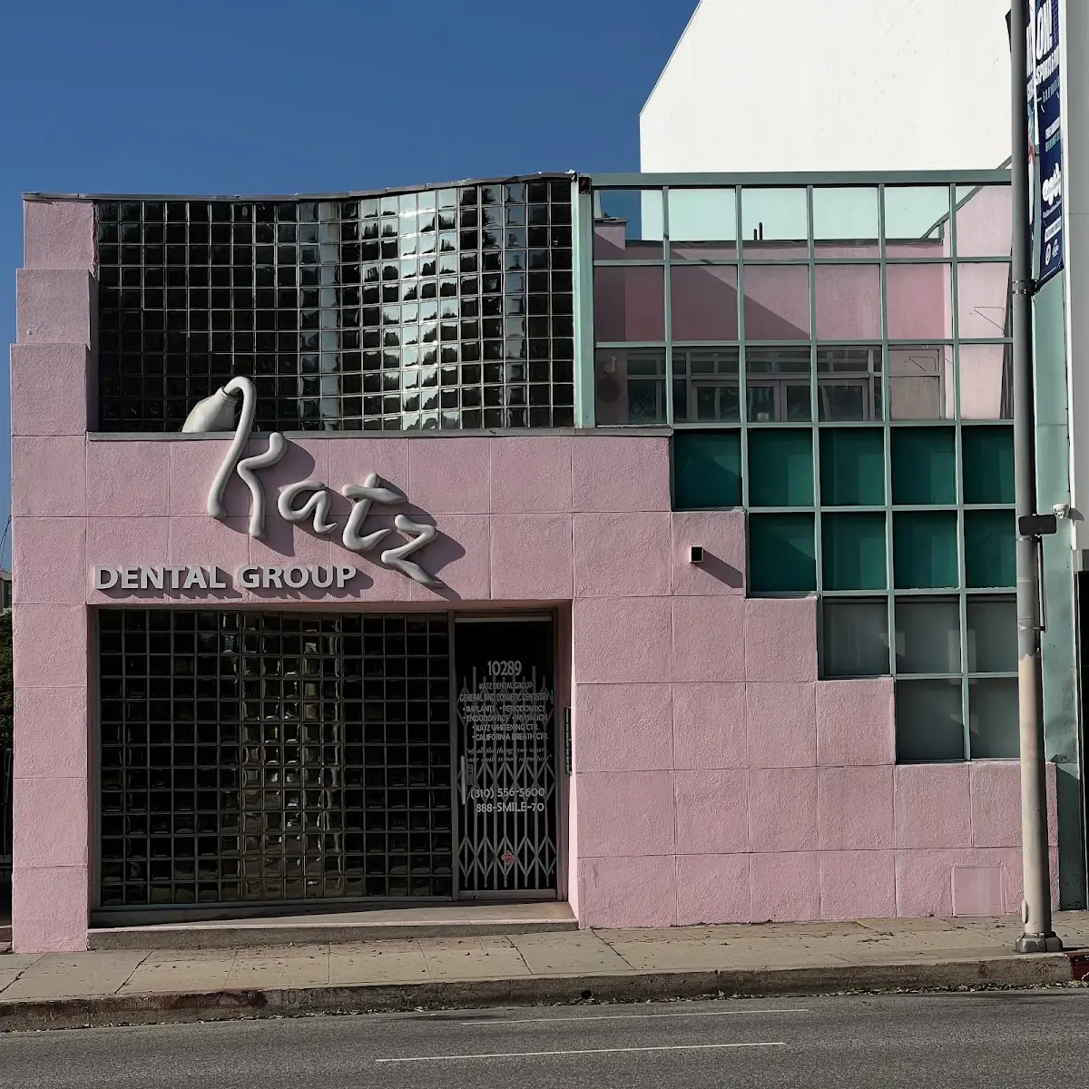 Reception at Katz Dental Group, Century City, Los Angeles