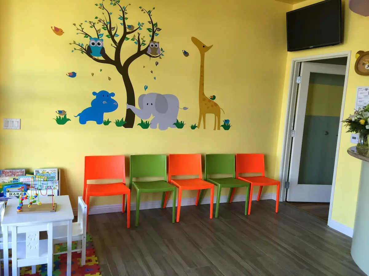 Reception at Kids Smile Dental, Long Beach, Long Beach