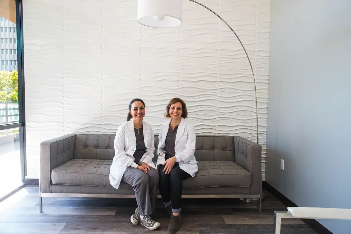 Reception at LA Dental Clinic, Koreatown, Los Angeles