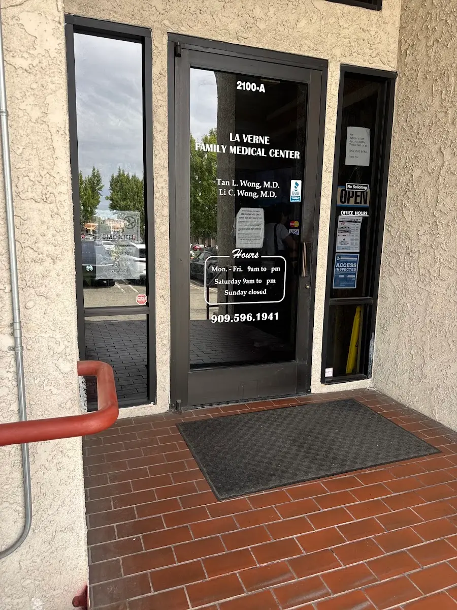 Front entrance of La Verne Medical Center, La Verne, La Verne