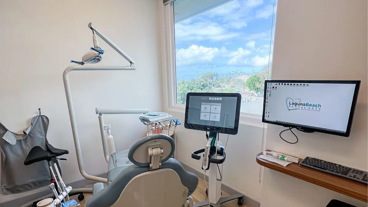 Treatment room at Laguna Beach Dental Arts - Teagan Willes, DDS, Laguna Beach, Laguna Beach