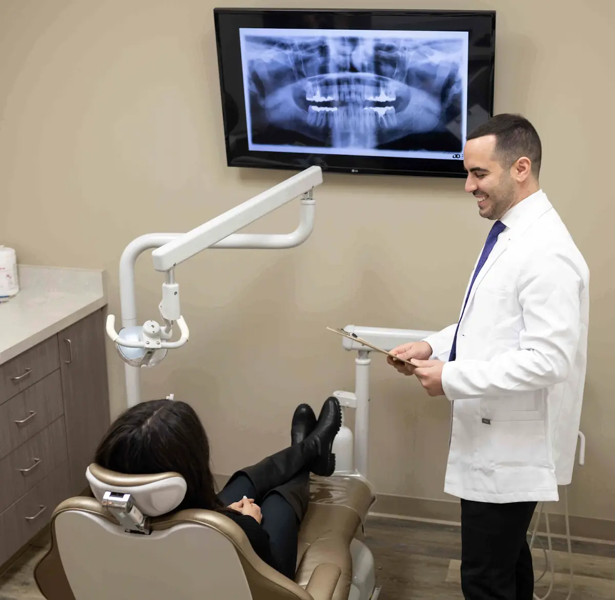 Waiting area at Lavo Dental, Northridge, Northridge
