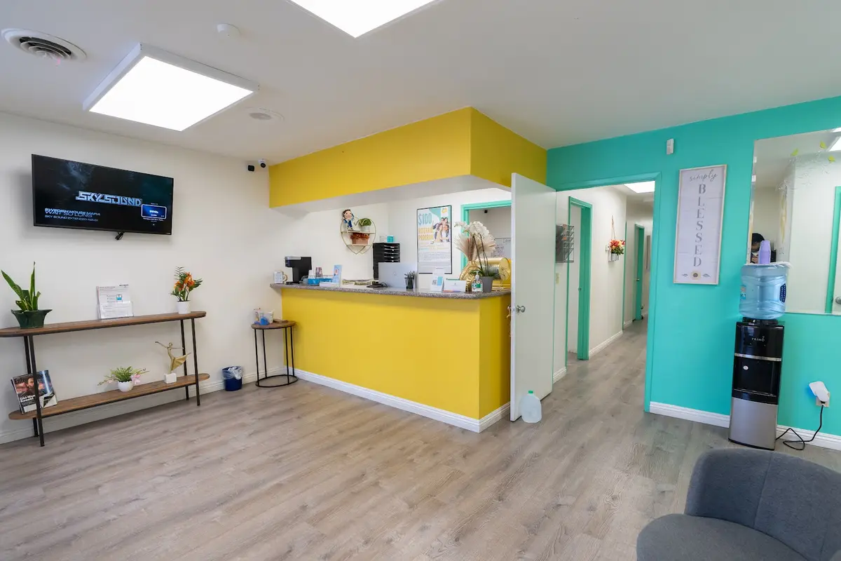 Waiting area at Lawndale Dental Group, Hawthorne, Hawthorne
