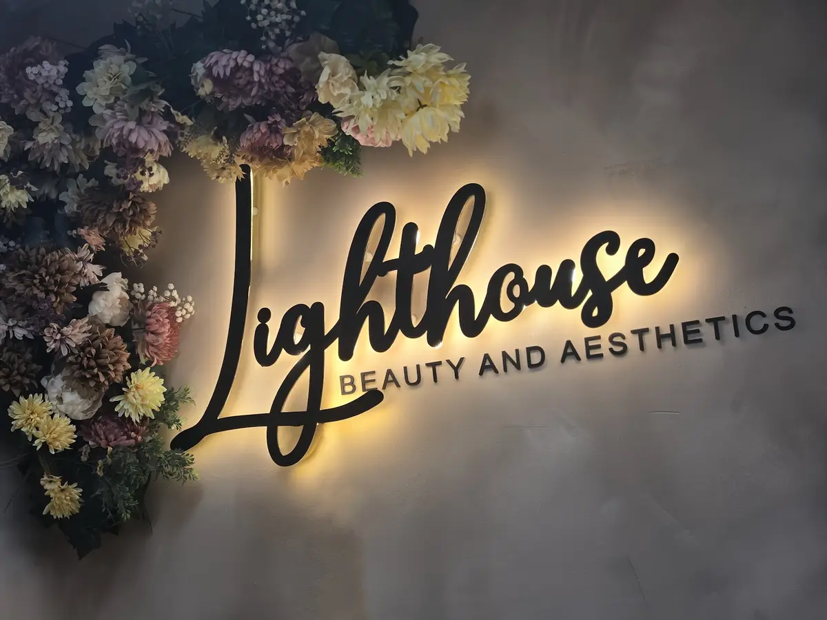 Reception at Lighthouse Beauty and Aesthetics, Hobby, Houston