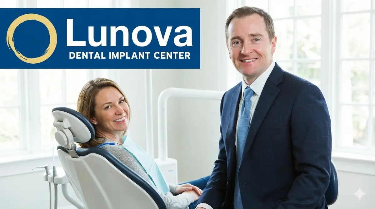 Front entrance of Lunova Dental Implant Center, Thousand Oaks, Thousand Oaks