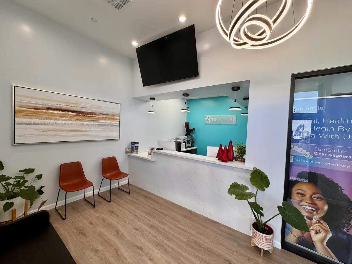 Treatment room at M Dentistry, Norwalk, Norwalk