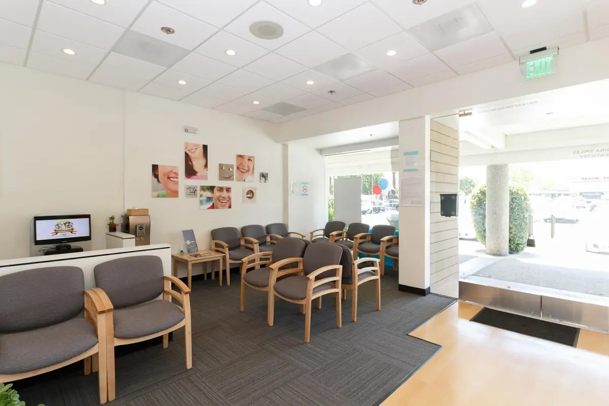 Reception at Marina Smiles Dentistry, Long Beach, Long Beach