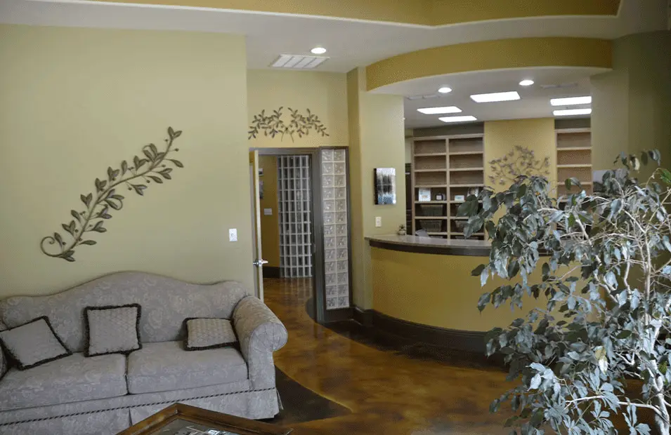 Treatment room at Mira Vista Dental Associates, Hulen, Fort Worth