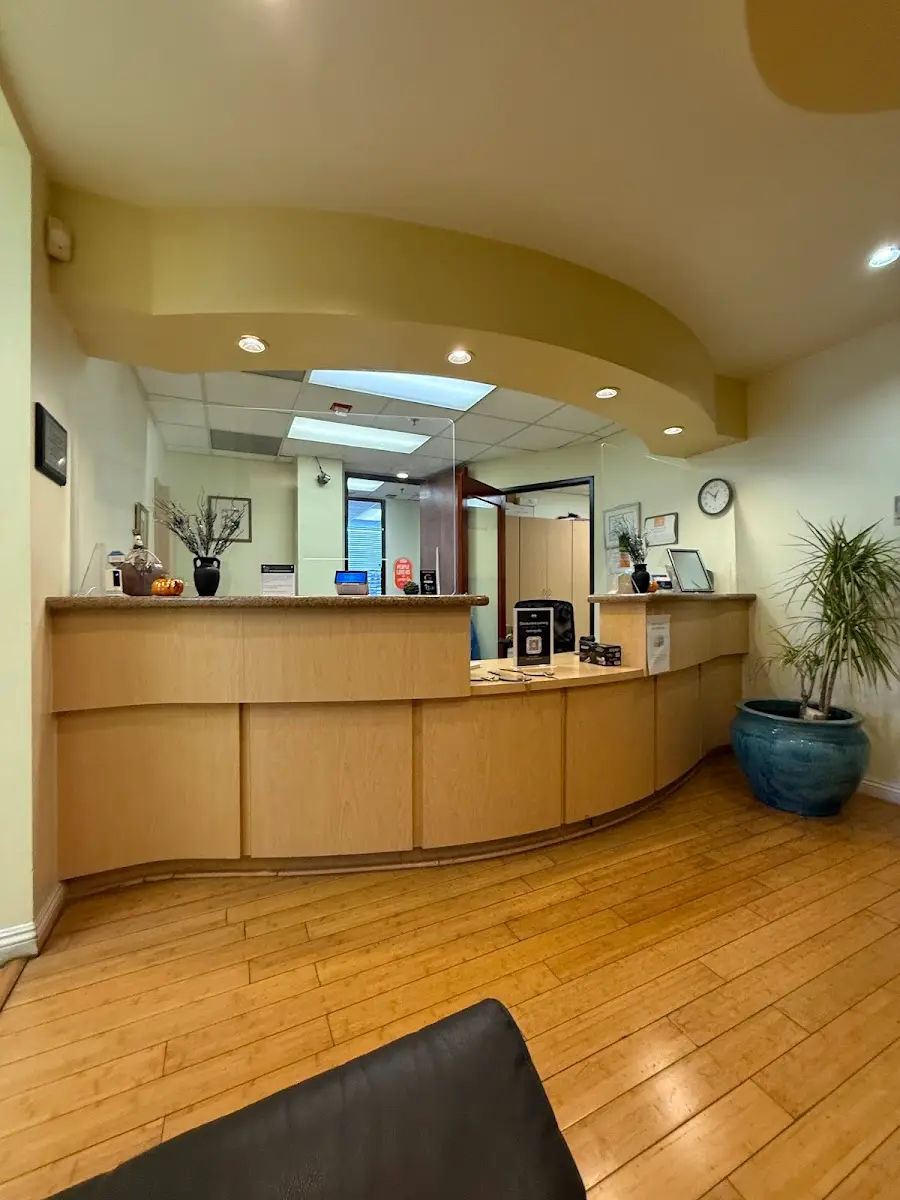 Reception at Miracle Mile Comprehensive Dental Center, Mid Wilshire, Los Angeles