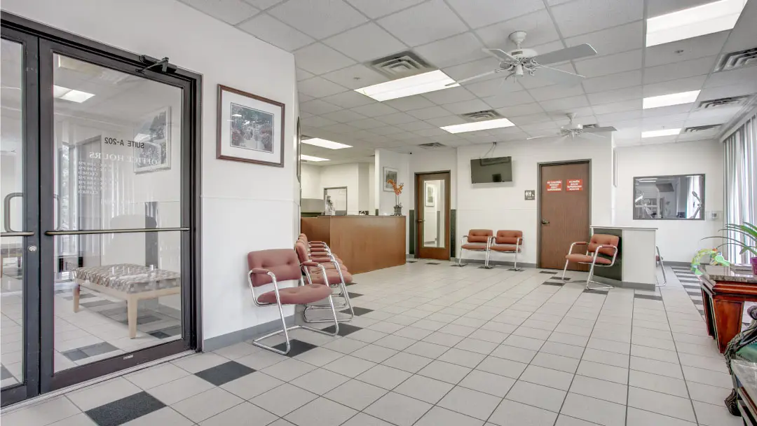 Treatment room at MMC Dental, Gulfgate, Houston