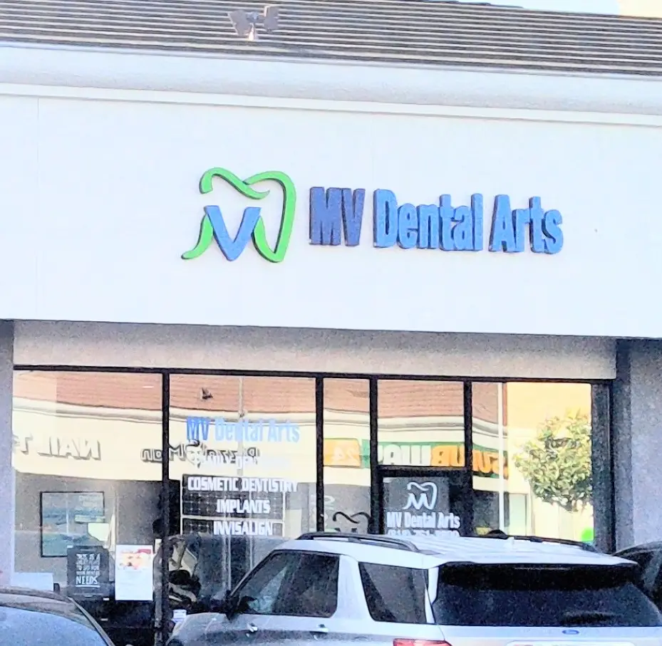 Waiting area at MV Dental Arts, North Hollywood, Los Angeles