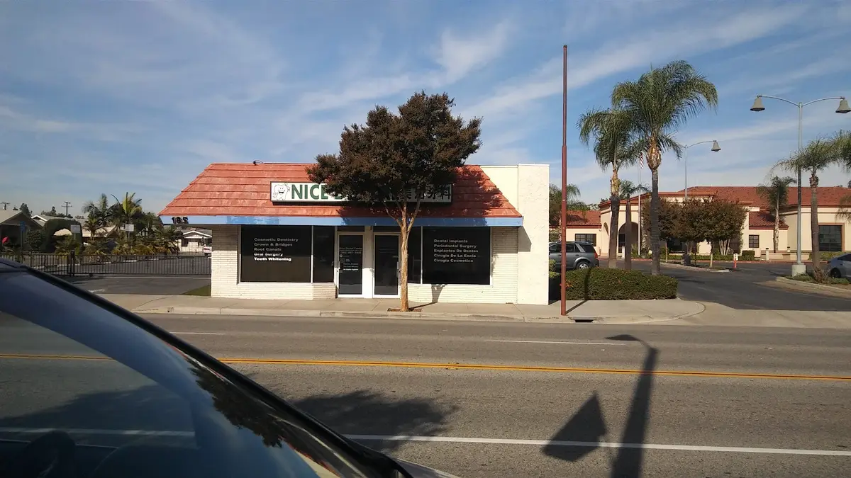 Front entrance of Nice Dental Center, La Habra, La Habra