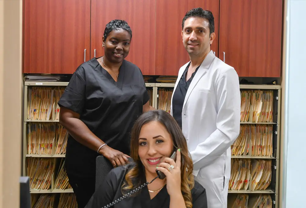 Reception at Nima Ebrahimi, DDS - Periodontist in Los Angeles, Century City, Los Angeles