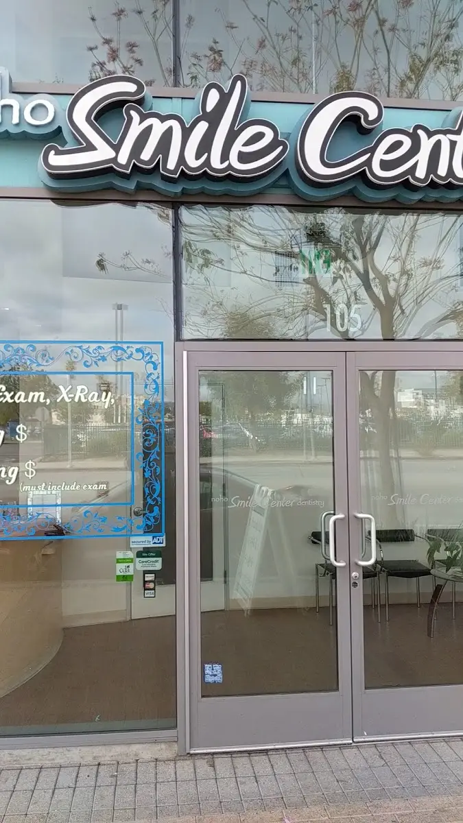 Waiting area at NoHo Smile Center, North Hollywood, Los Angeles