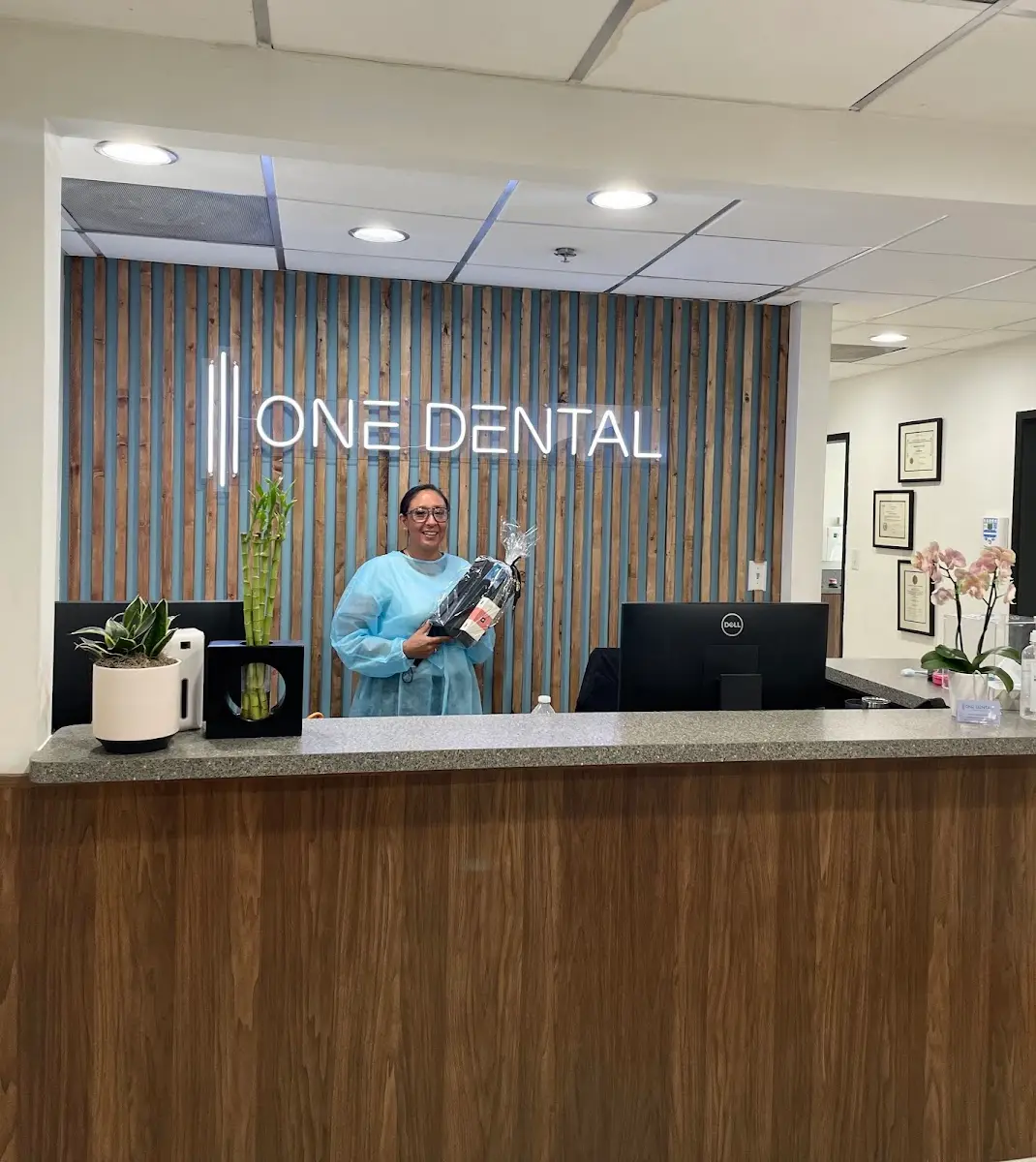 Front entrance of One Dental Beverly Hills, Beverly Hills, Los Angeles
