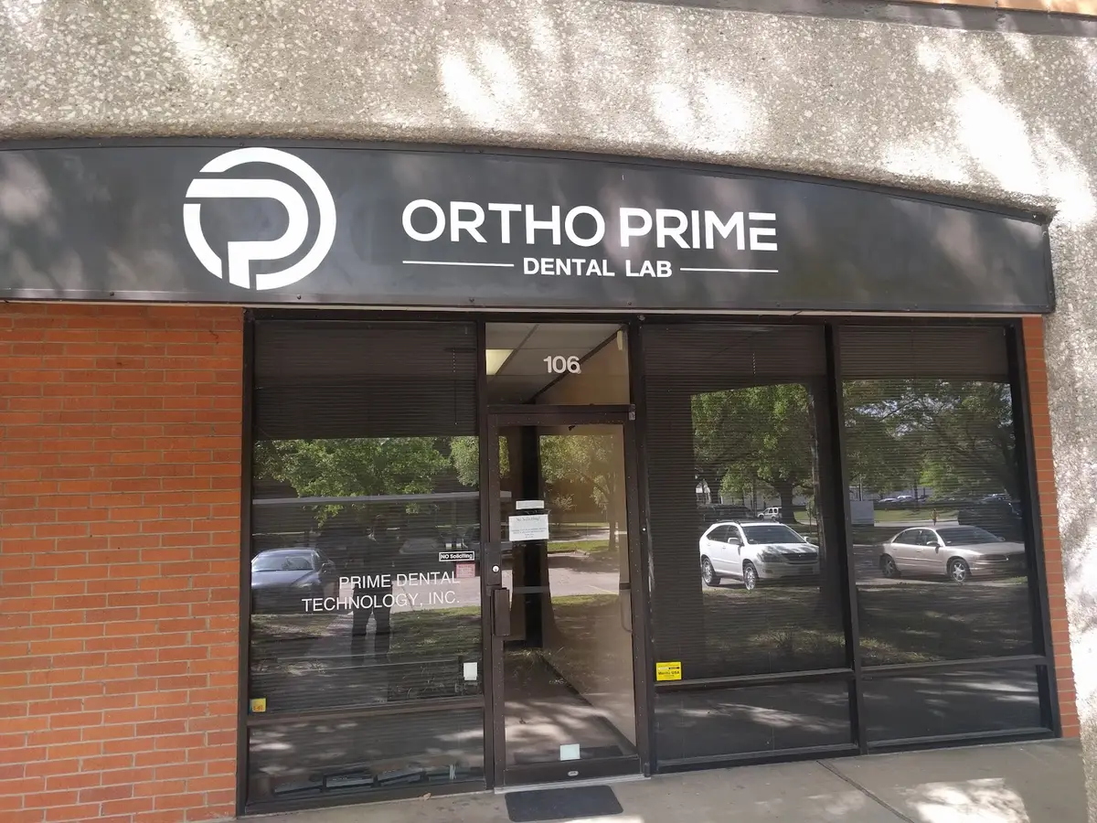 Reception at Ortho Prime Dental Lab, Memorial, Houston