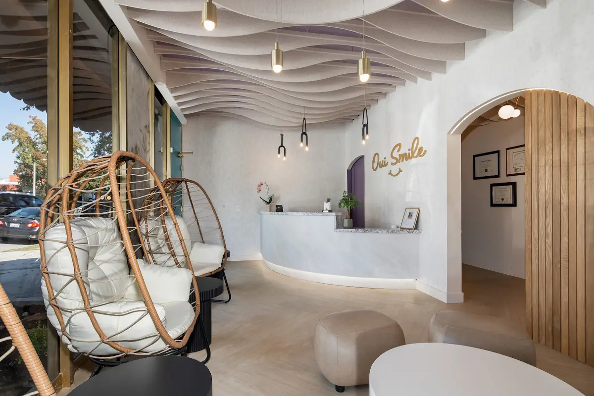 Reception at Oui Smile Pediatric Dentistry, Los Feliz, Los Angeles