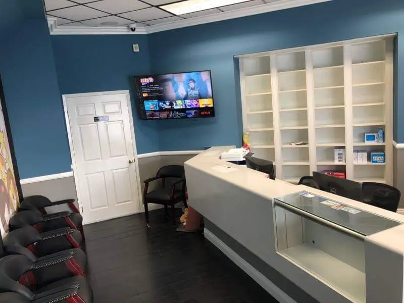 Reception at Oxy Dental of East Hollywood, Los Feliz, Los Angeles