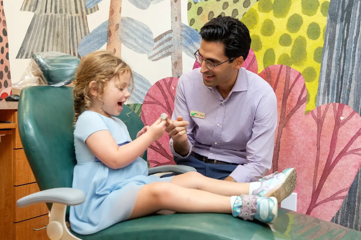 Reception at Park Cities Pediatric Dentistry, Preston Hollow, Dallas