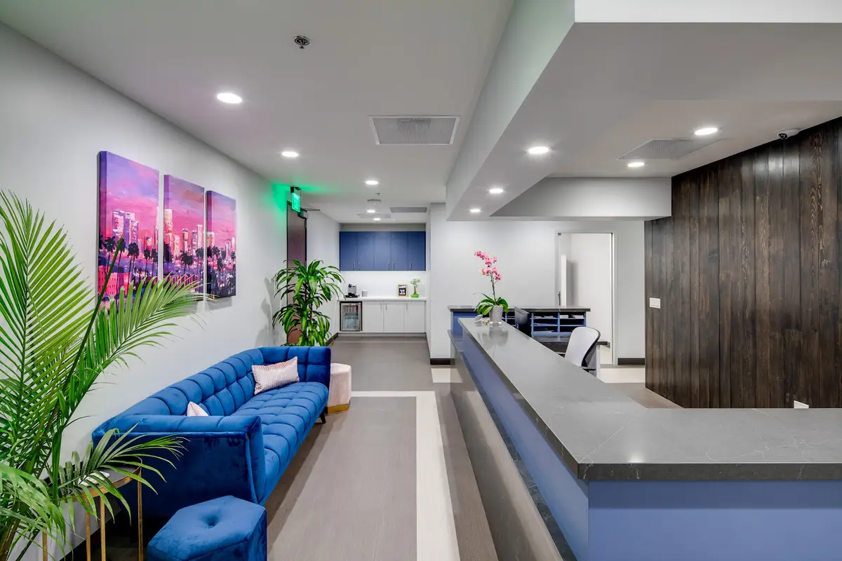 Treatment room at Pearlique, Downtown LA, Los Angeles