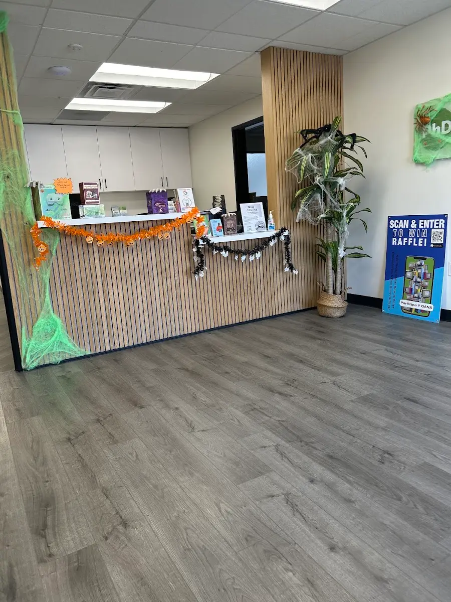 Treatment room at PhD Dental, Norwalk, Norwalk