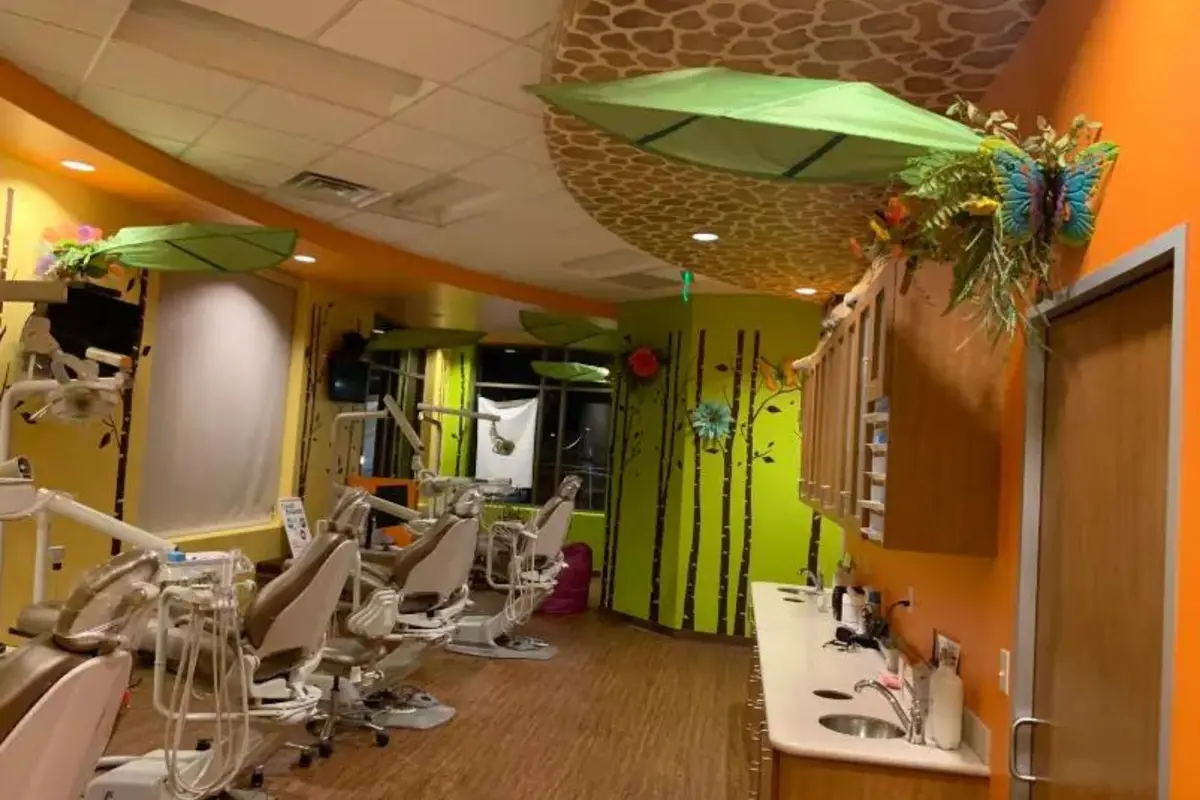 Treatment room at Pinnacle Pediatric Dentistry Houston, Houston Heights, Houston