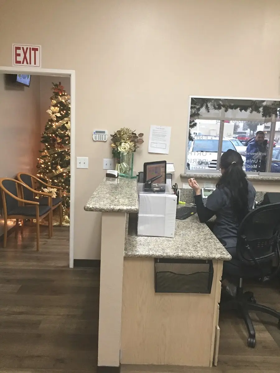 Waiting area at Pomona Dental Center, Pomona, Pomona