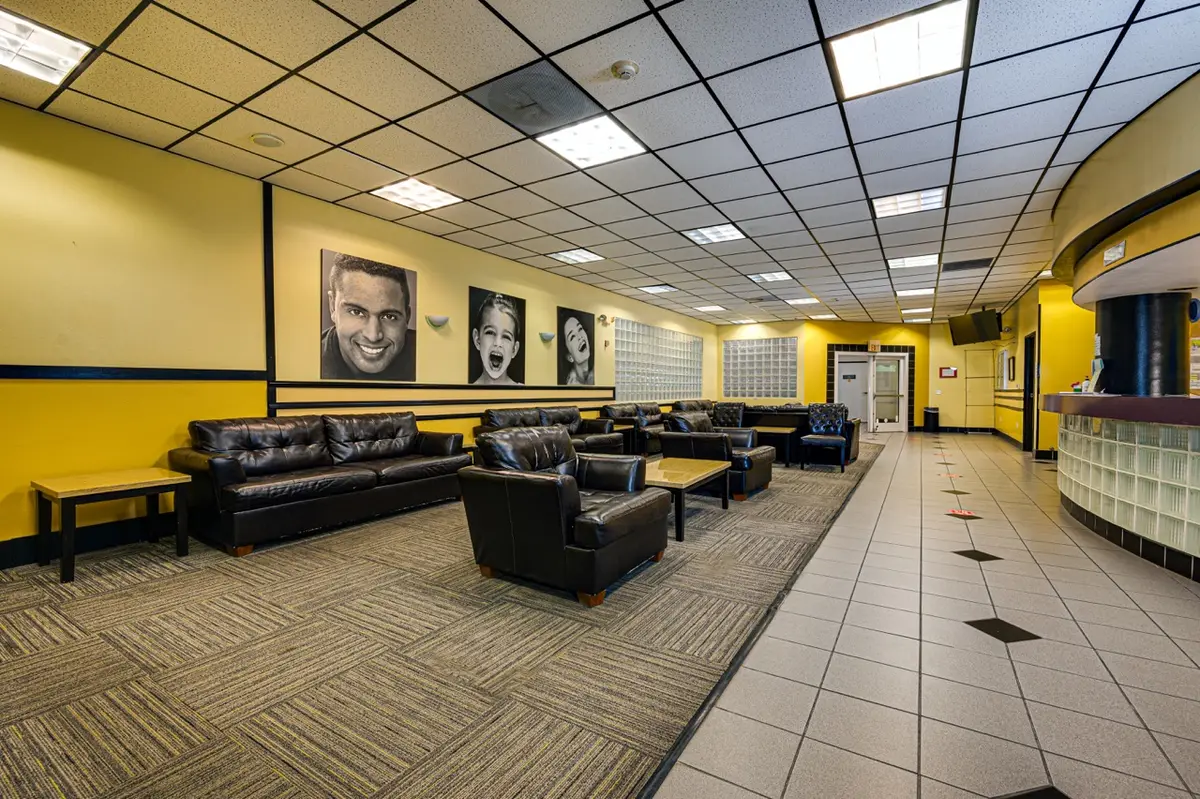 Waiting area at Premier Care Dental Group, Pasadena, Pasadena