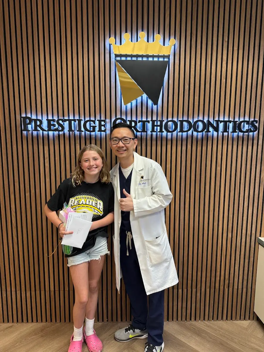 Front entrance of Prestige Orthodontics, La Verne, La Verne